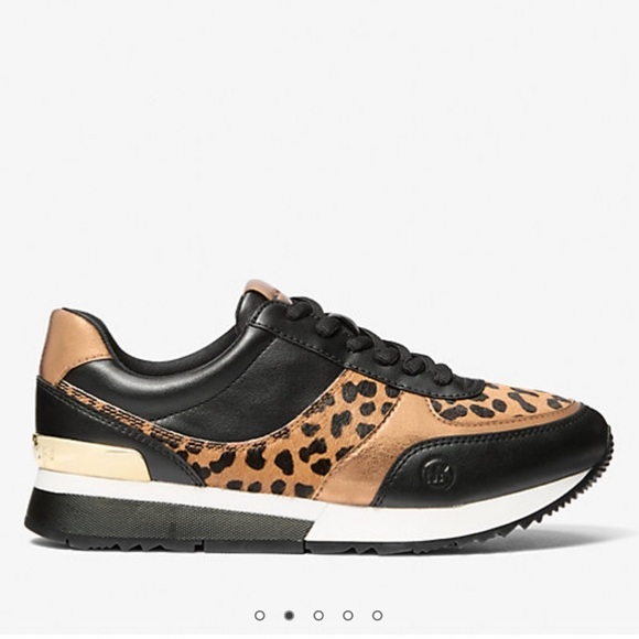 Michael Kors Leopard/Cheetah Sneakers NIB - Picture 2 of 4